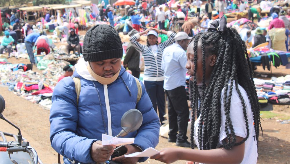 Reaching out to youth during the peace caravan on the international youth day