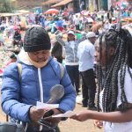 Reaching out to youth during the peace caravan on the international youth day
