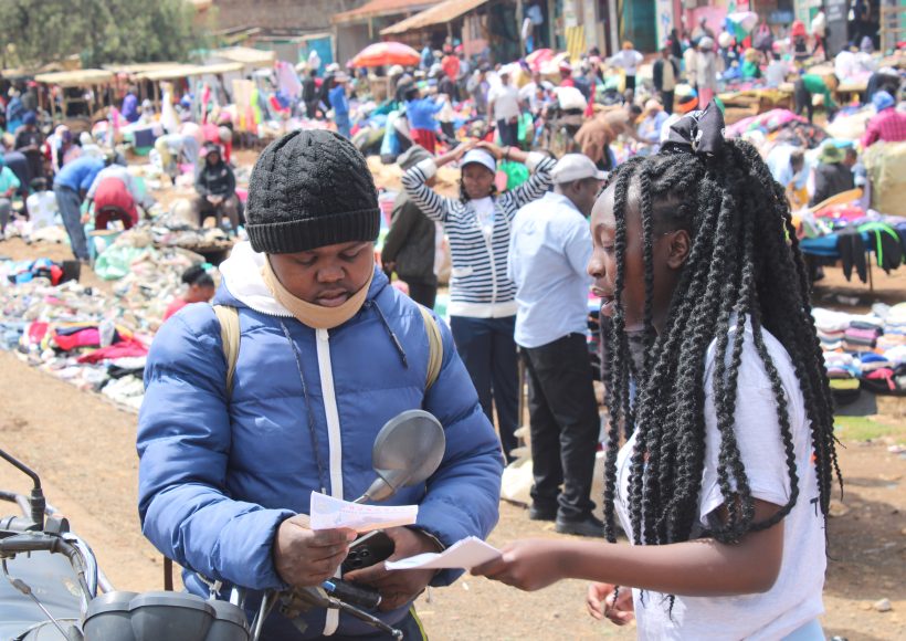 Reaching out to youth during the peace caravan on the international youth day