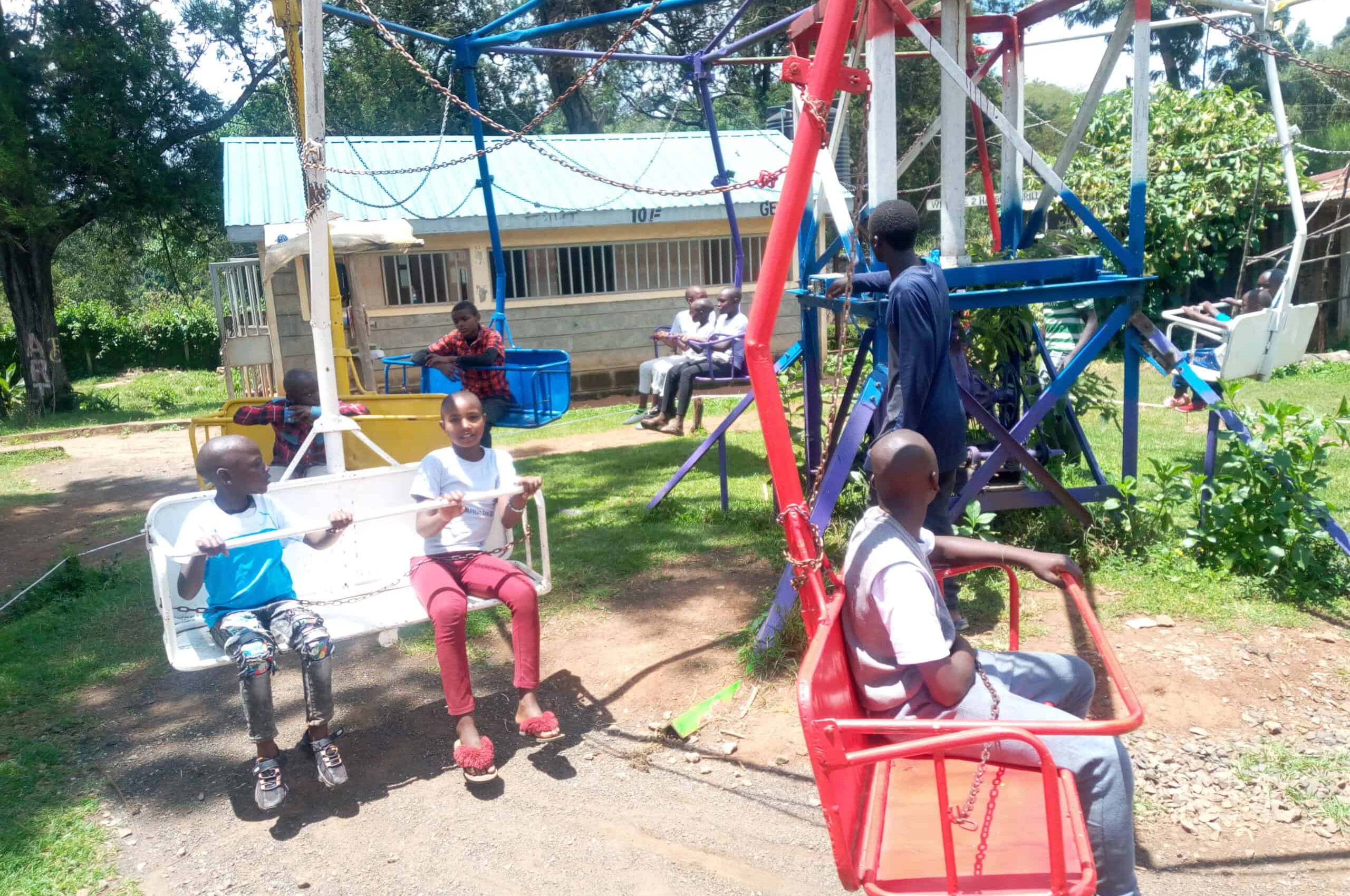 A day out for children in the rescue centres
