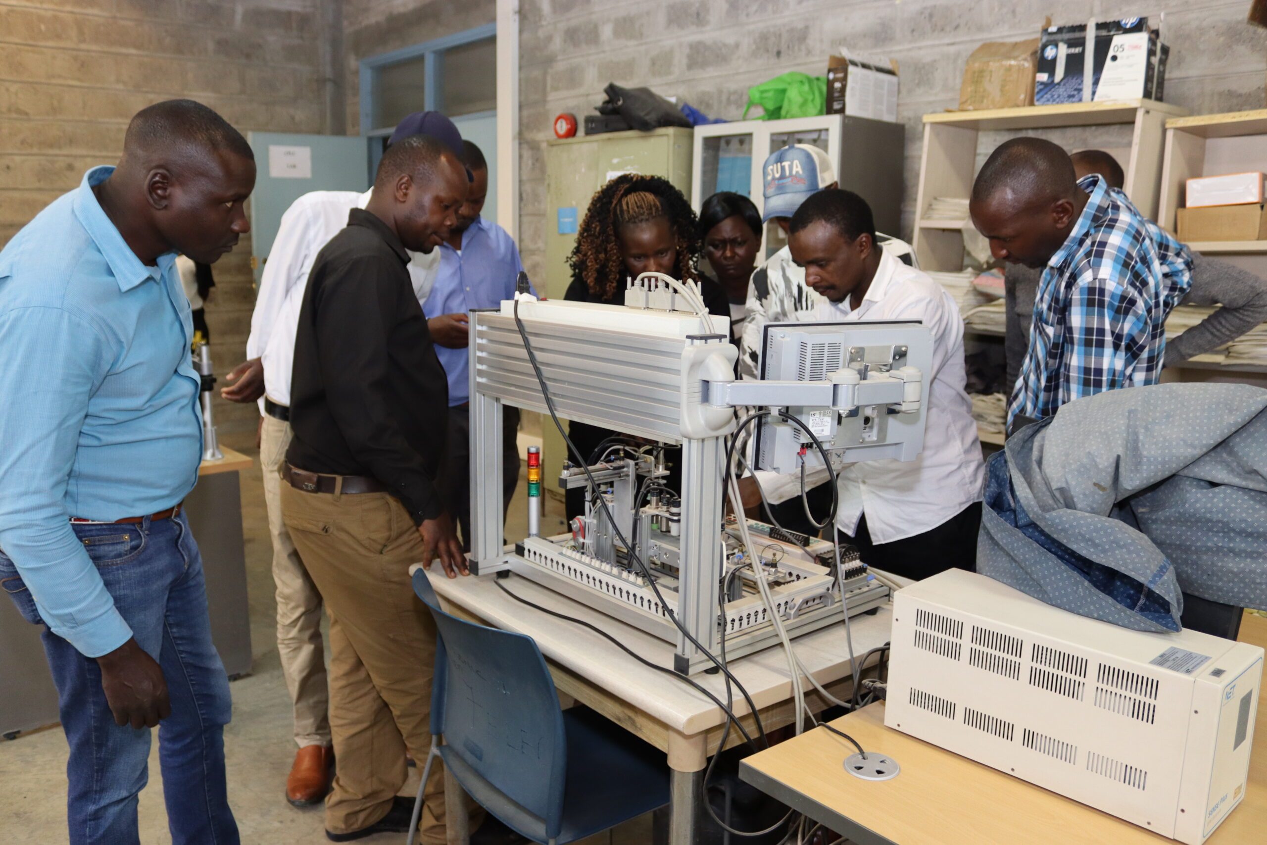 Exposure visit to NITA Athi River with Rumuruti and Nyahururu VTC instructors